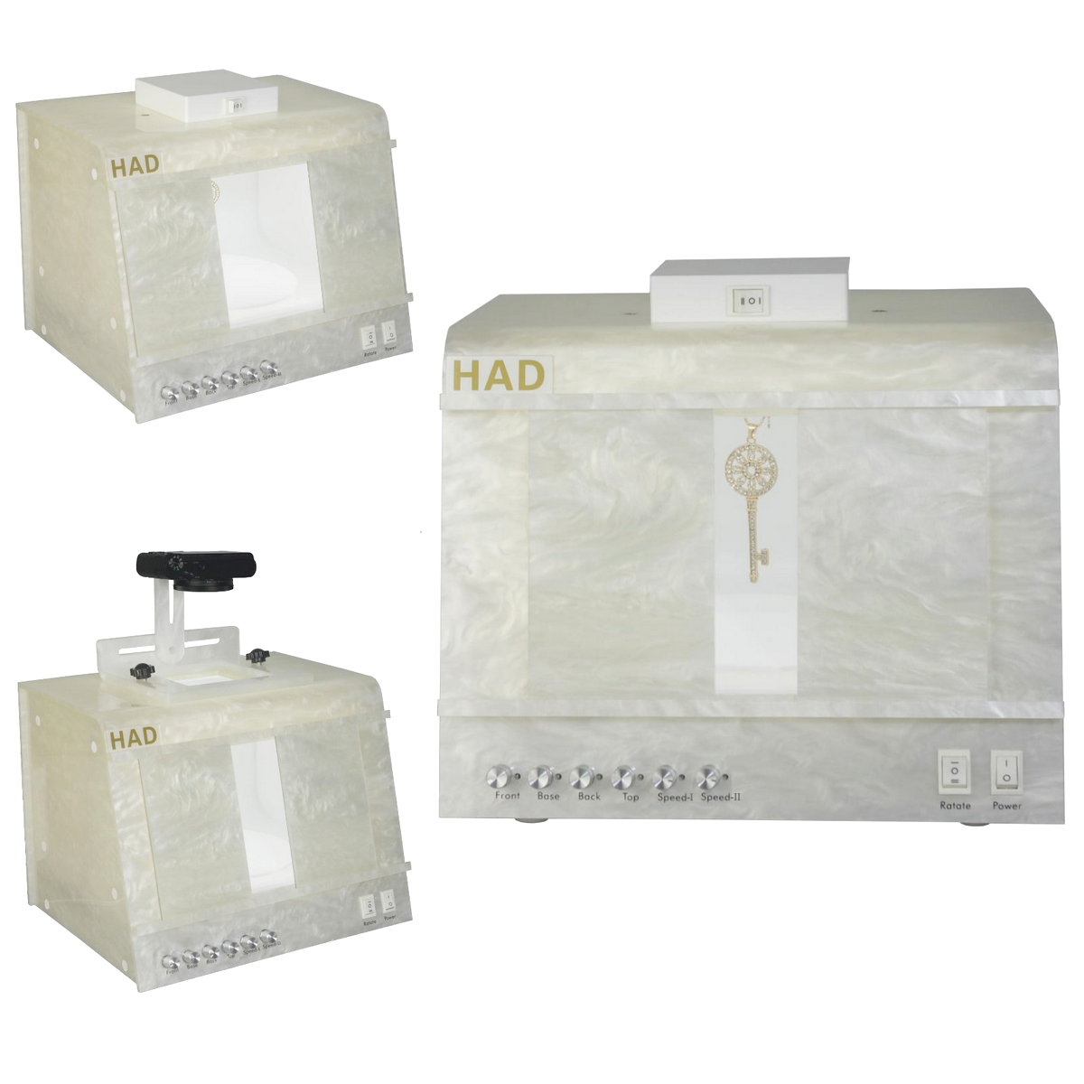 HAD 360Â° Rotating Photo Box - Large