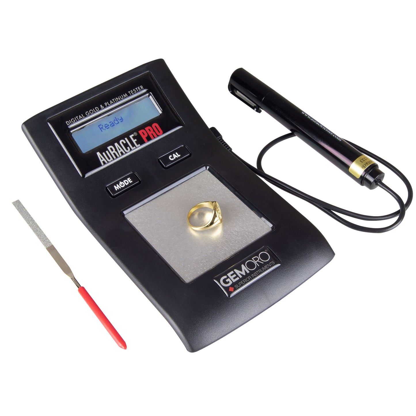 GEMORO AuRACLE PRO – Precision Gold & Platinum Testing. Anywhere. Anytime