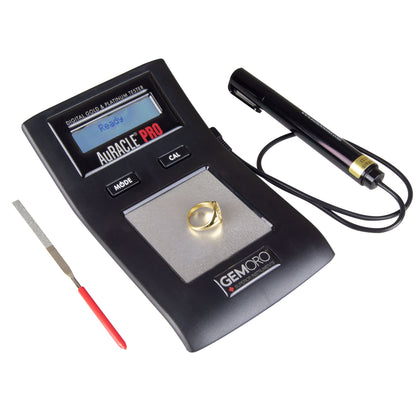 GEMORO AuRACLE PRO – Precision Gold & Platinum Testing. Anywhere. Anytime