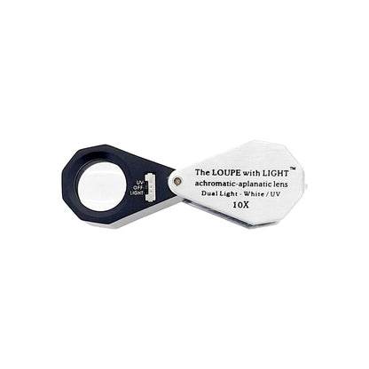 UV+LED Loupe 10X