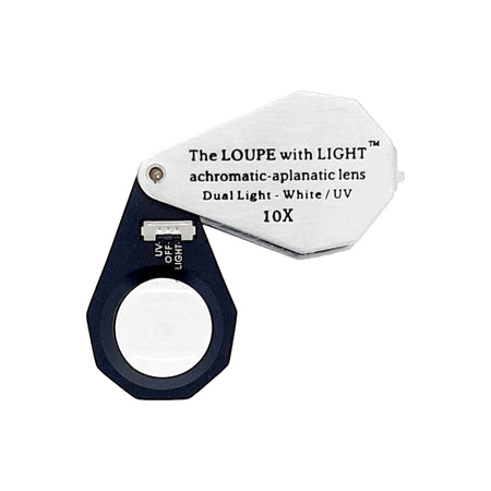 UV+LED Loupe 10X