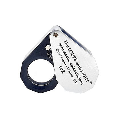 UV+LED Loupe 10X