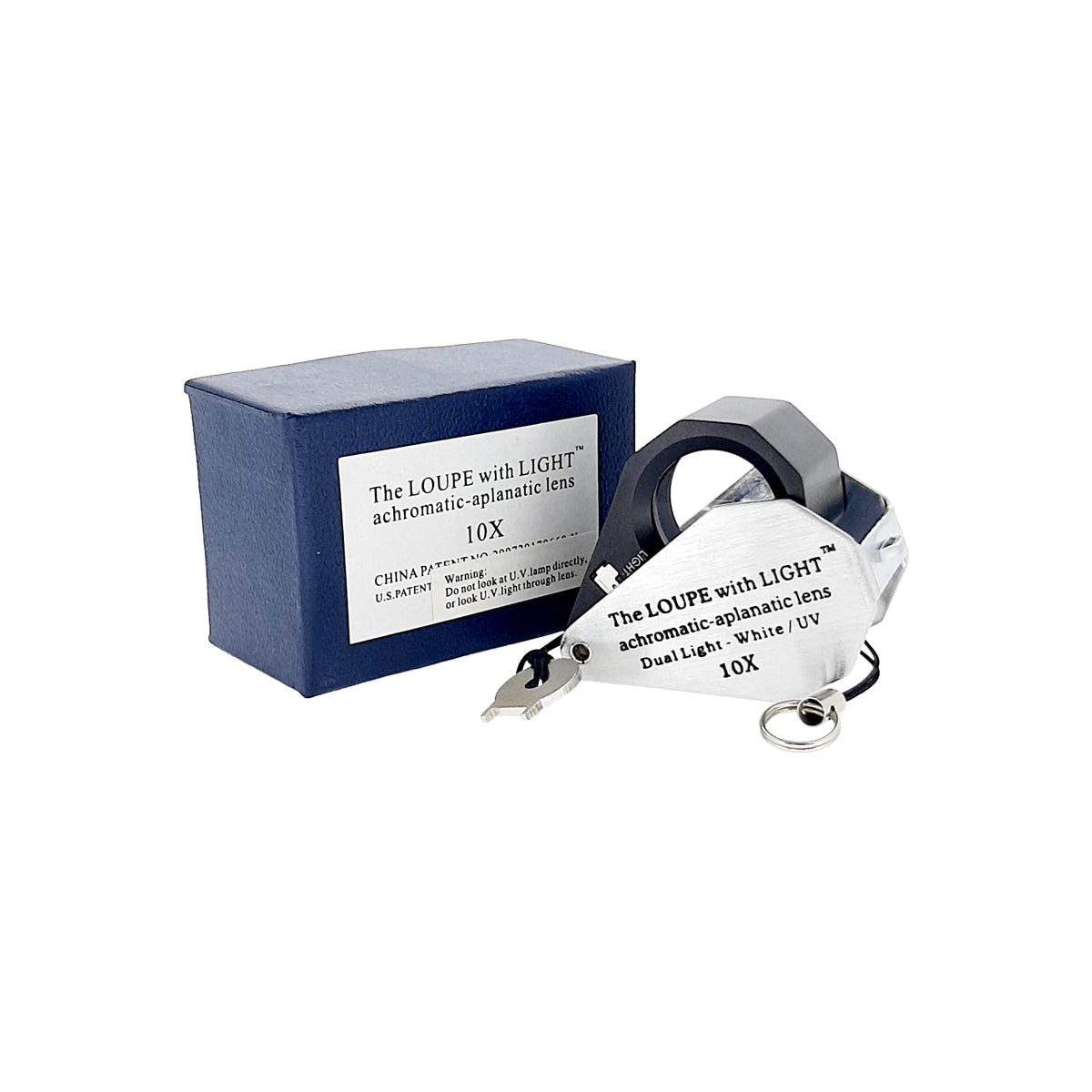 UV+LED Loupe 10X
