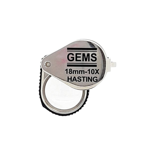 GEMS (USA)Triplet Loupe 18mm 10X Chrome
