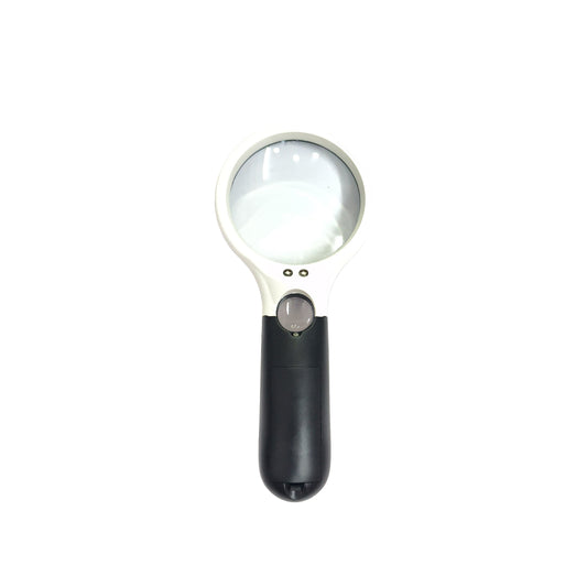 Hand Magnifier 3LED 75mm 3x