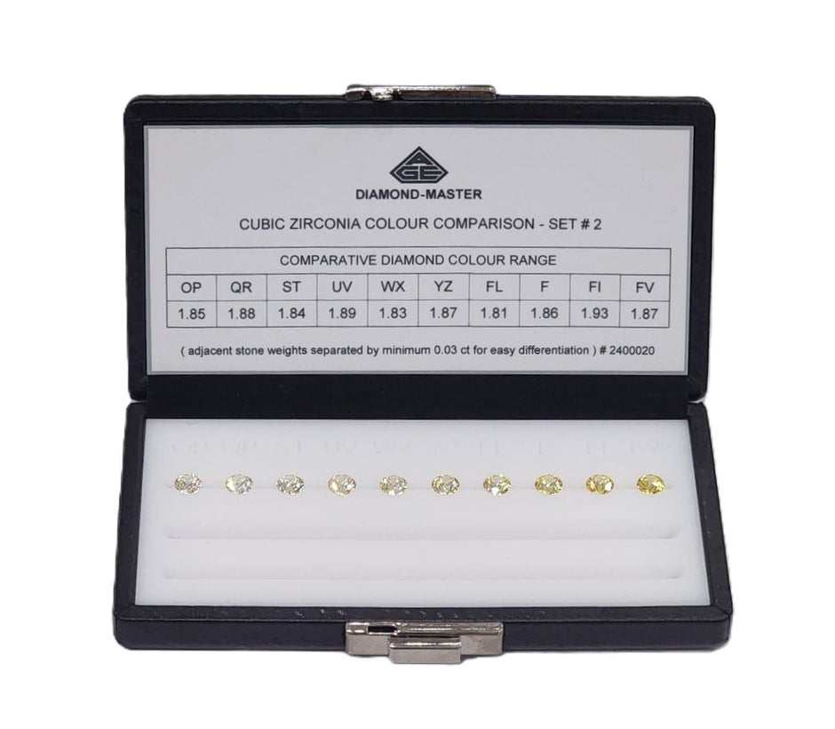 Gem Testing Instruments Set Diamond Master Color CZ Set - DM-CC2 (N-FI)