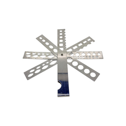 Diamond Size Gauge-7 Fans (IND)